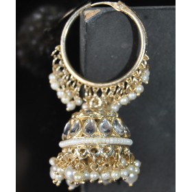 Flaked Gold Uncut Diamond Bracelet