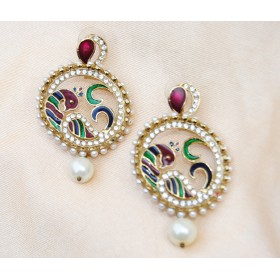 Peacock Earrings