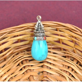 Blue Gemstone Pendant