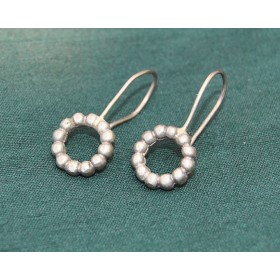 92.5 Sterling Silver Dangler Earrings