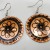 Black Gold Turkish Earrings