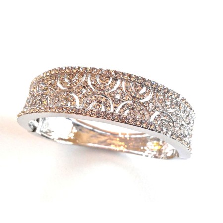 Silver Diamond Bracelet Silver Diamond Bracelet