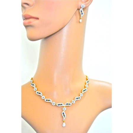 Diamond Curvalicious Necklace Set