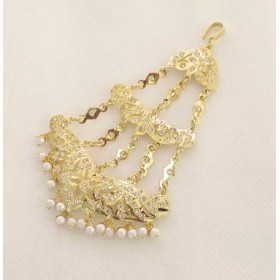 Gold Plated Jadau Jhumar