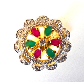 Ruby Emerald Ring