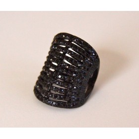 Black Cocktail Ring