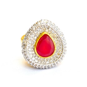 Ruby Diamond Ring