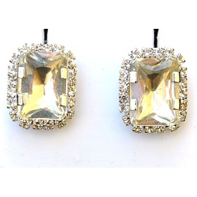 Yellow Diamond Studs