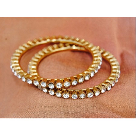 Crystal Diamond Bangles