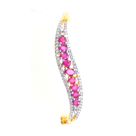 Ruby Diamond Bracelet