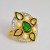 Green envy ring