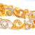 Deep Gold Diamond Bangles
