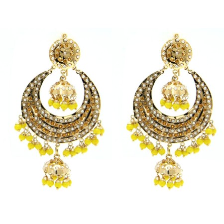 Gold Jhumkas